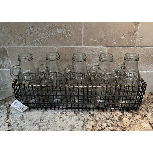 Hobby Lobby Accents Hobby Lobby Table Decor Set Of 6 Small Glass